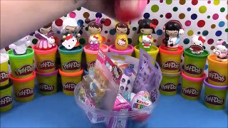 HELLO KITTY Giant Play Doh Surprise Kawaii Surprise Egg and Toy Collector SETC