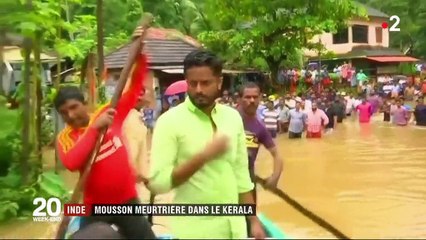 Inde : mousson meurtrière dans le Kerala