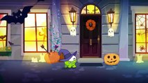 Om Nom Stories HALLOWEEN SPECIAL GIANT JELLY MONSTER | Funny Cartoons for Kids by HooplaKi