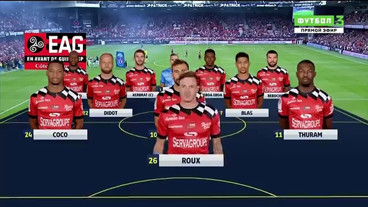 Guingamp vs PSG 1-3 Highlights & All Goals 18-08-2018 HD