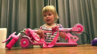 Unboxing The Hello Kitty Scooter! | TheKatherineShow! | Very Adorable!