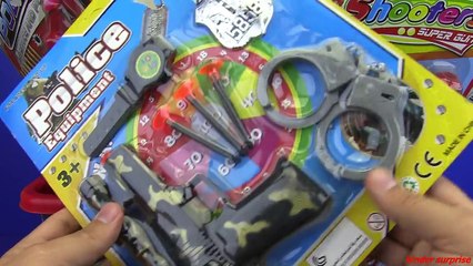 Box of Toys : Surprise Toys Police Guns Toys Video for Kids & Toys for Kids !!