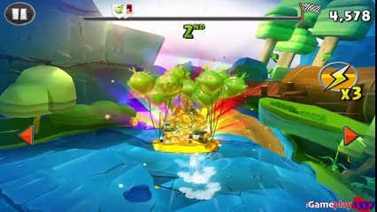 ANGRY BIRDS GO KING PIG vs TERENCE WHO IS THE BEST