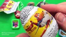 Super Surprise Eggs Kinder Surprise Kinder Joy Disney Planes Learn Colors Play Doh Teddy B