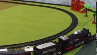 Video for Children Toy Trains Black Rail King Steam Engines Train for Kiddies Videos