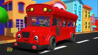 Wheels On The Bus | Baby Bao Panda | Nursery Rhymes For Kids