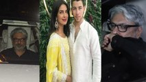 Priyanka Chopra & Nick Jonas: Sanjay Leela Bhansali arrives to congratulate the couple | FilmiBeat