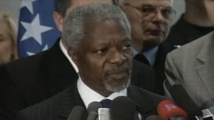 وفاة كوفي أنان في سويسرا