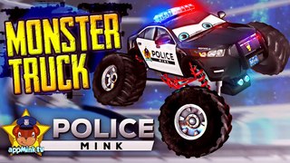 appMink Police Car Monster Truck Make Over How to create a Big Foot Monster Truck Police C