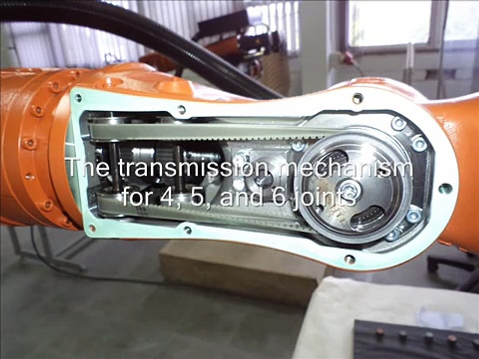 Inside Axis 4, 5 & 6 of KUKA KR5 Robot