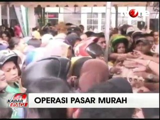 Operasi Pasar Murah di Ambon Berakhir Ricuh