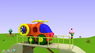 Helicopter Cartoons for Children | Helicopter Videos for Kids | Police Helicopter for Kids