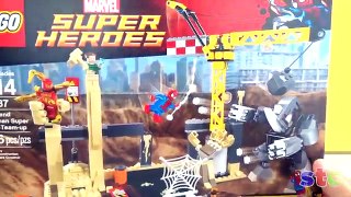 LEGO Marvel Super Heroes Iron Spider vs Sandman y Rhino