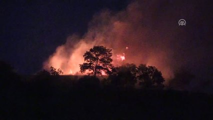 Erzincan'da Askeri Gazinonun Ek Binasında Yangın