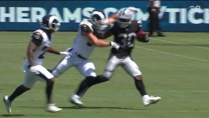 Jalen Richard explodes for 29 yards after the catch