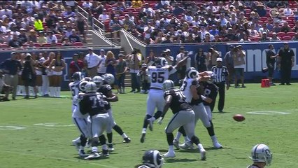 Ramik Wilson scoops up Cook's fumble in Raiders territory