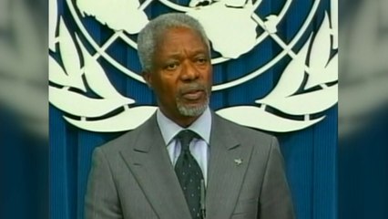 코피 아난 전 유엔 사무총장 별세...전 세계 애도 / YTN