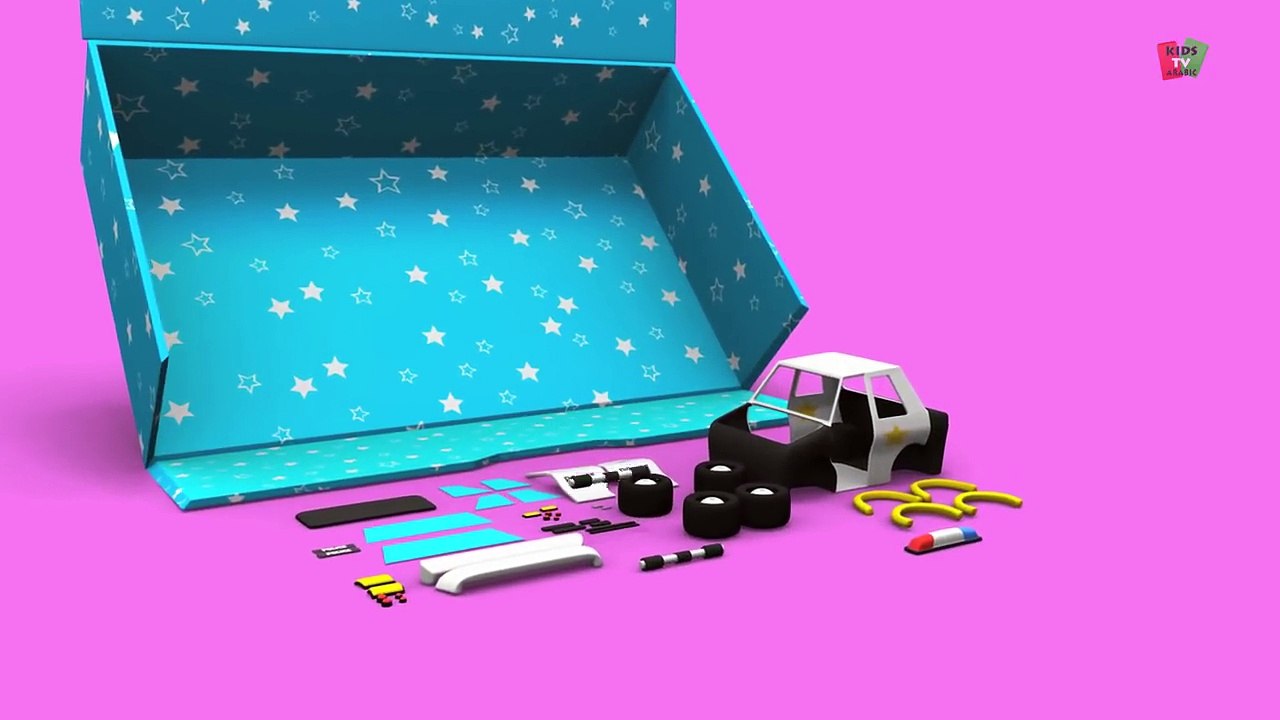 لعبة مربع سيارة للشرطة | Taxi Unboxing | Unboxing Toy Videos | Childrens Learning