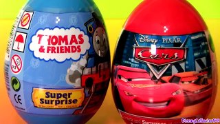 Surprise Thomas & Friends Holiday Edition Disney Cars Easter Eggs Awesome Toys Surprise