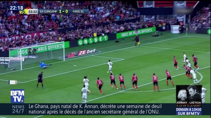 PSG - EA Guingamp: Kylian Mbappé donne la victoire au PSG avec un doublé