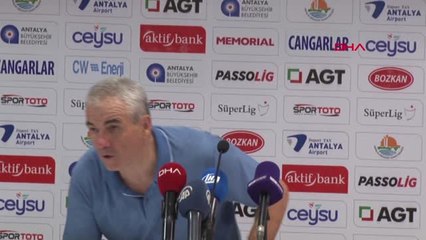 Spor Rıza Çalımbay'ın Açıklamaları