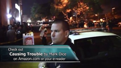 Ridiculing Shoppers in Line on BLACK FRIDAY at the Entrance of BEST BUY