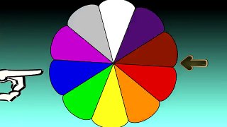 Colors for Children to Learn with Color Wheel Chart Colours for Kids to Learn Learning Vid