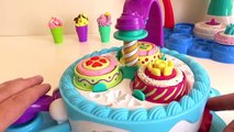 Play Doh Cakes & Ice Creams with Cake Makin Station & Magic Swirl Shoppe