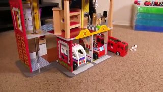 Thomas and Friends | Thomas Train and the KidKraft Fire Station with Brio | Fun Toy Trains