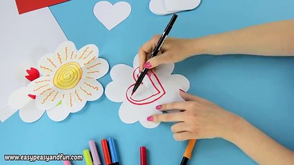 DIY Heart Notebook – Mothers Day card or kid made gift idea