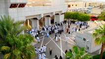 Peregrinos musulmanes llegan a La Meca para el hach