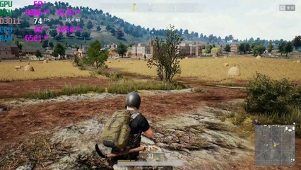 PLAYERUNKNOWN'S BATTLEGROUNDS　動作検証　GTX1080