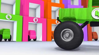 Learn Colors and Numbers with Educational Toy Cars and Bus Colours for Children