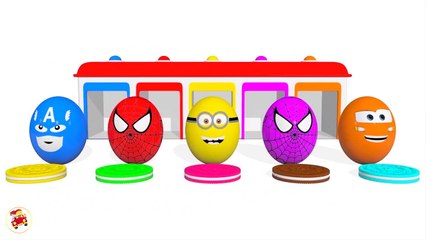 Learn Colors With Surprise Eggs Cookies Cream for Children   Teach Colours With Cookies for Kids