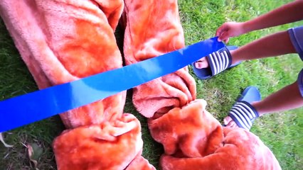 Learn Colors with Tape for Children, Toddlers and Babies | Bad Baby Are You Sleeping Nursery Rhymes