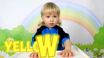 Baby Nursery Rhymes Song Finger Family, Learn Colors with Hand Paint Bad Kid Hand Paint Popping Show