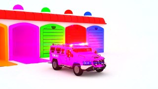 Colors for Children to Learn 3D with Vehicles   Colours for Kids, Toddlers   Learning Videos