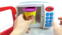 Learn Colors With Microwave Surprise Eggs and McQueen for Children - Finger Family and Play Doh