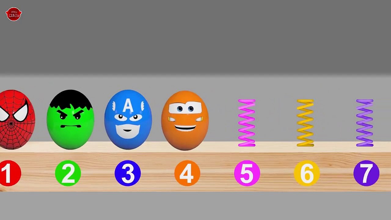 Learn Colors With Soccer Balls and Surprise Eggs for Children - Colors Balloons Balls for Kids