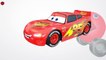 Learn Colors with McQueen and PACMAN in 2D Cars Cartoon for Kids - Colors for Children Fun Video