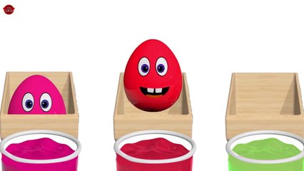 Colors for Children to Learn with Surprise eggs Vehicles - Cartoons for children Video for kids