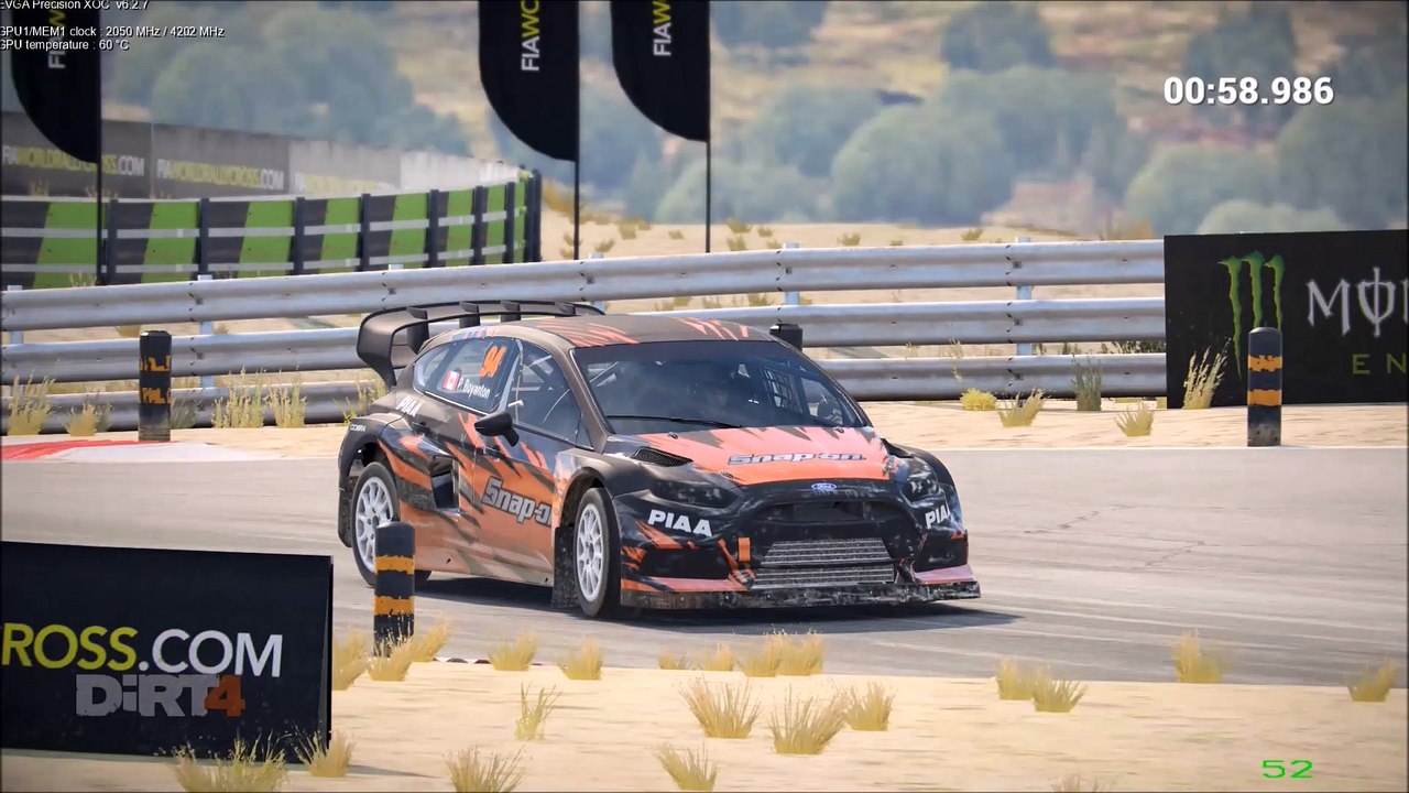 DiRT 4 Fly Cam FIA World Rallycross Championships Qual 3 Montalegre Portugal