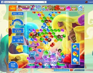 Bubble Witch Saga 2-Level 1858
