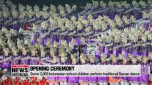 The world's second largest sporting event opens in style