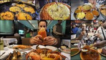 Indian Street Food in Mumbai - 400 Egg BIGGEST Scrambled Eggs   BEST Seafood in Mumbai, India!!!
