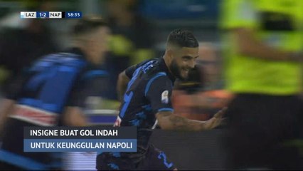 Insigne Buat Gol Indah Untuk Keunggulan Napoli