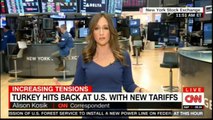 Alison Kosik reports on Turkey hits back at U.S. with new tariffs. #Turkey #US #USTariffs @AlisonKosik #CNN #News