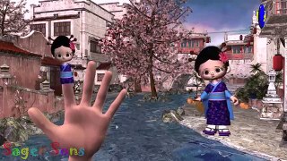 Finger Family (Japanese Family) Nursery Rhymes For Children