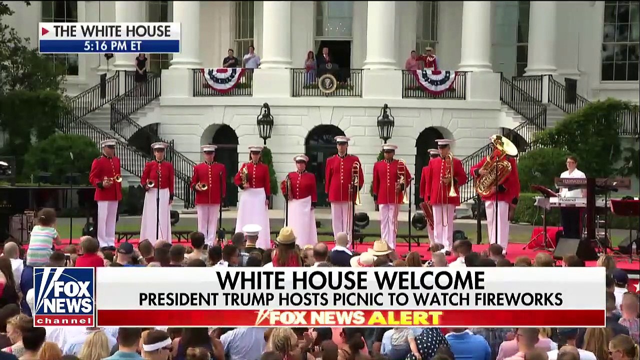 Melania and I are honored to celebrate American independence with the heroes who protect American independence