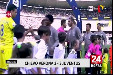 Con el debut de Cristiano Ronaldo, Juventus venció al Chievo Verona